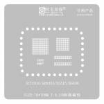 amaoe 025mm-xc7z010-ad9363-8sa15-bga96-bga-reballing-stencil
