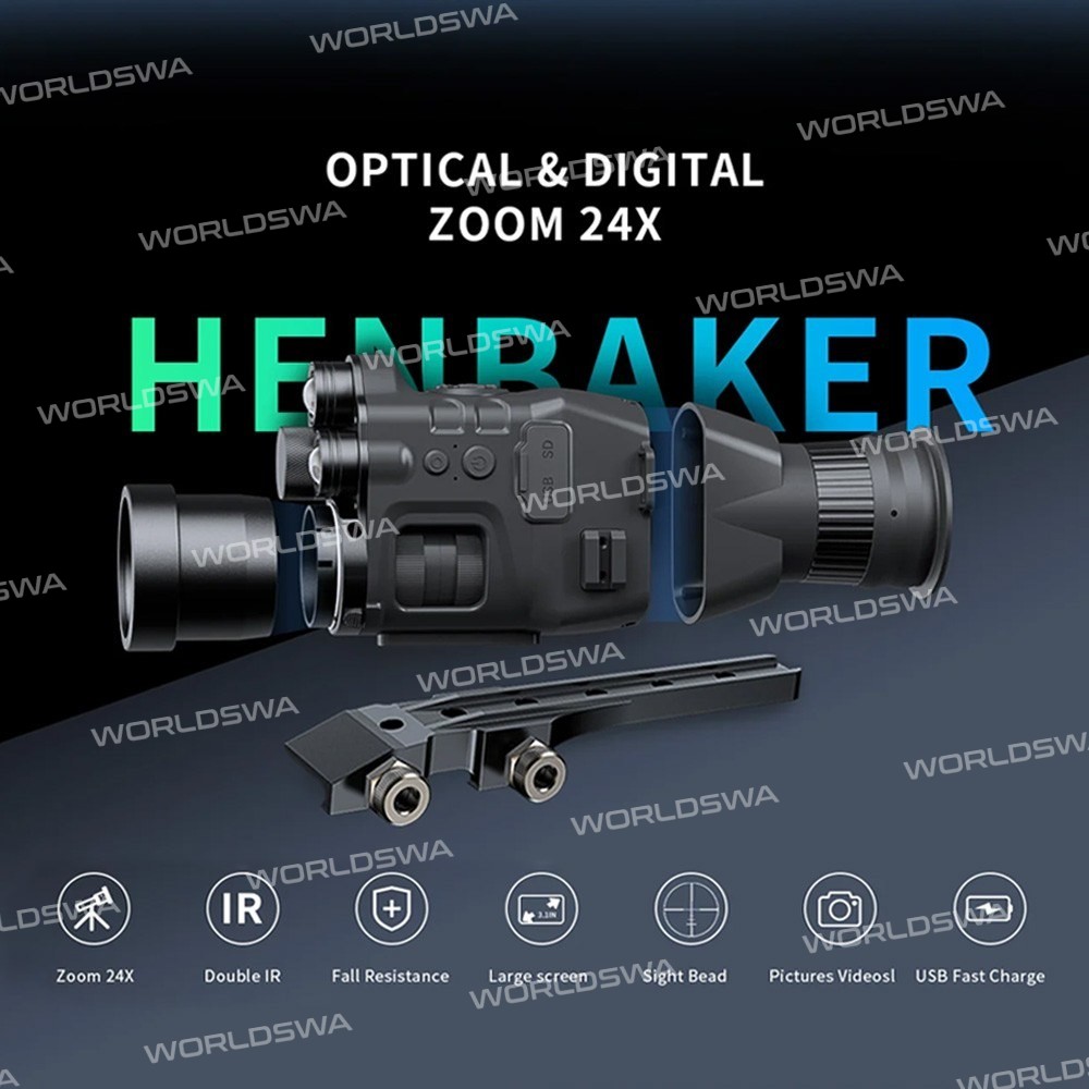 henbaker cy789-31-inch-hd-wifi-night-vision-monocular-camera-4