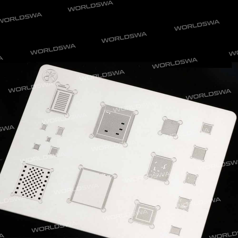 MiJing 3D A10 BGA Reballing Stencil Plant Tin Steel Net for iPhone 7 7 Plus