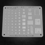 Wylie BGA Reballing Stencil for iPhone / iPad Motherboard Repair