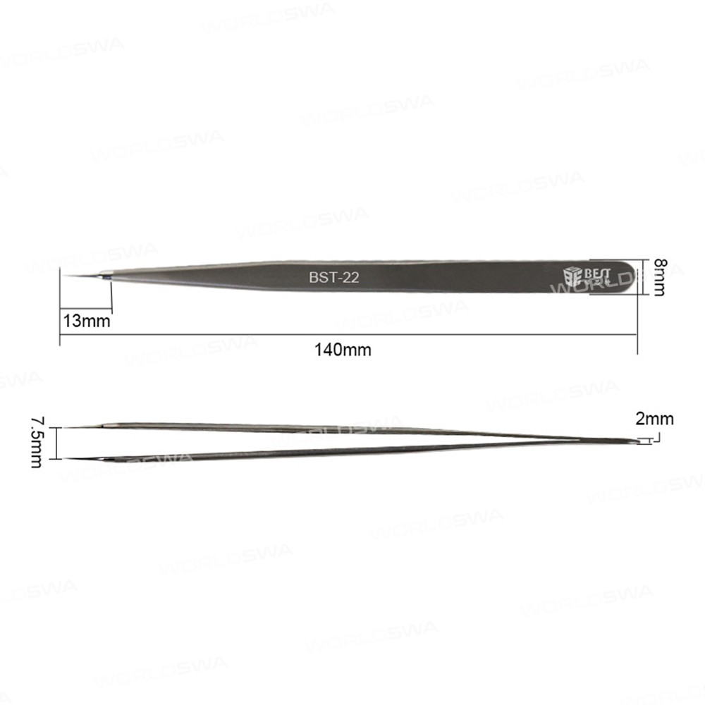 BEST BST-22 BST-23 Stainless Steel Motherboard BGA Flying Wire Tweezer