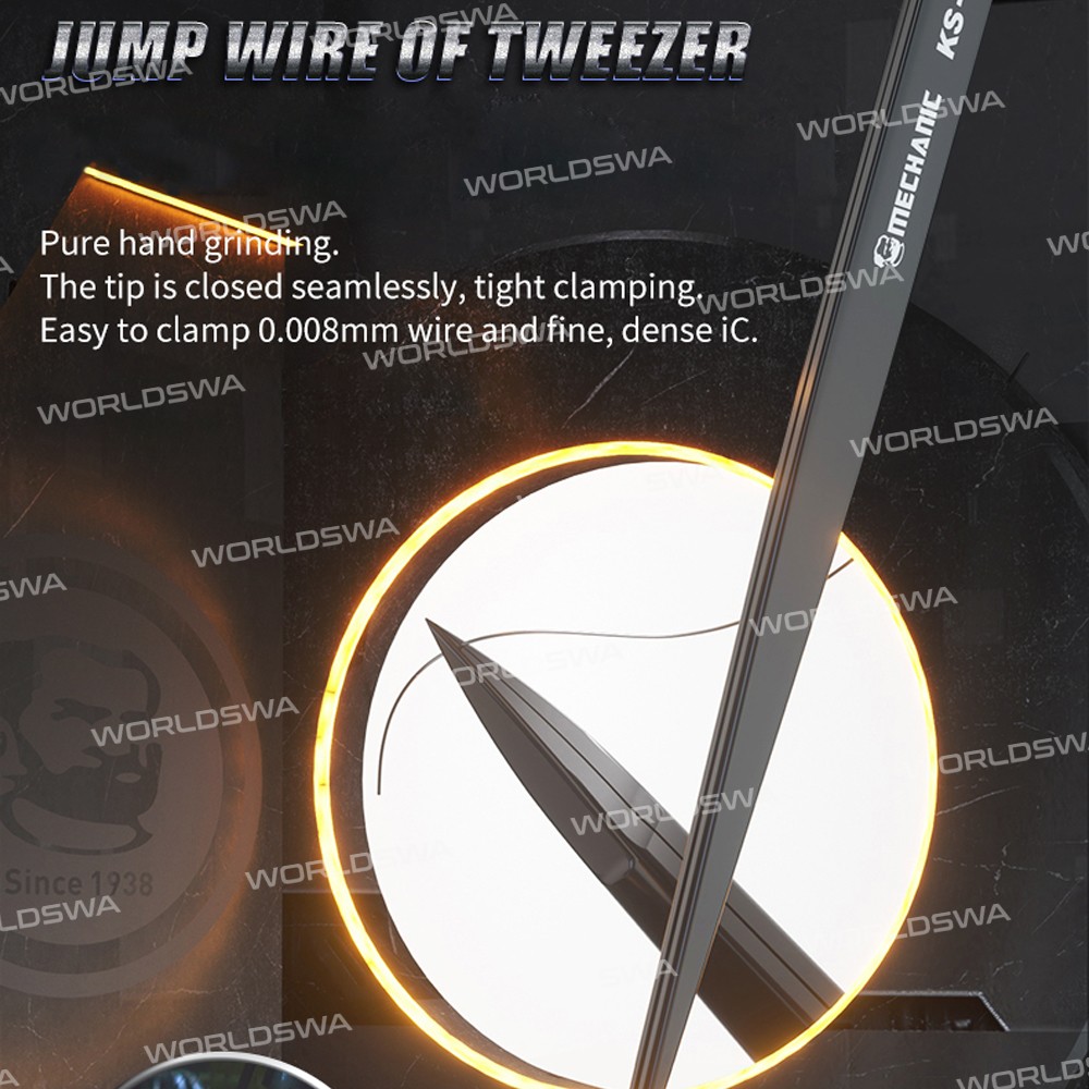 mechanic ks-11-hand-polished-anti-static-precision-jump-wire-tweezer-for-mobile-phone-repair-3