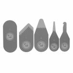 Mechanic S5 Stainless Steel Phone Opening Tool Kit for Back Cover / Screen / Battery Disassemble