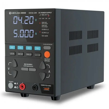 Mijing 3005D 31V / 5A Multifunctional DC Power Supply - High Precision Adjustable Stabilized