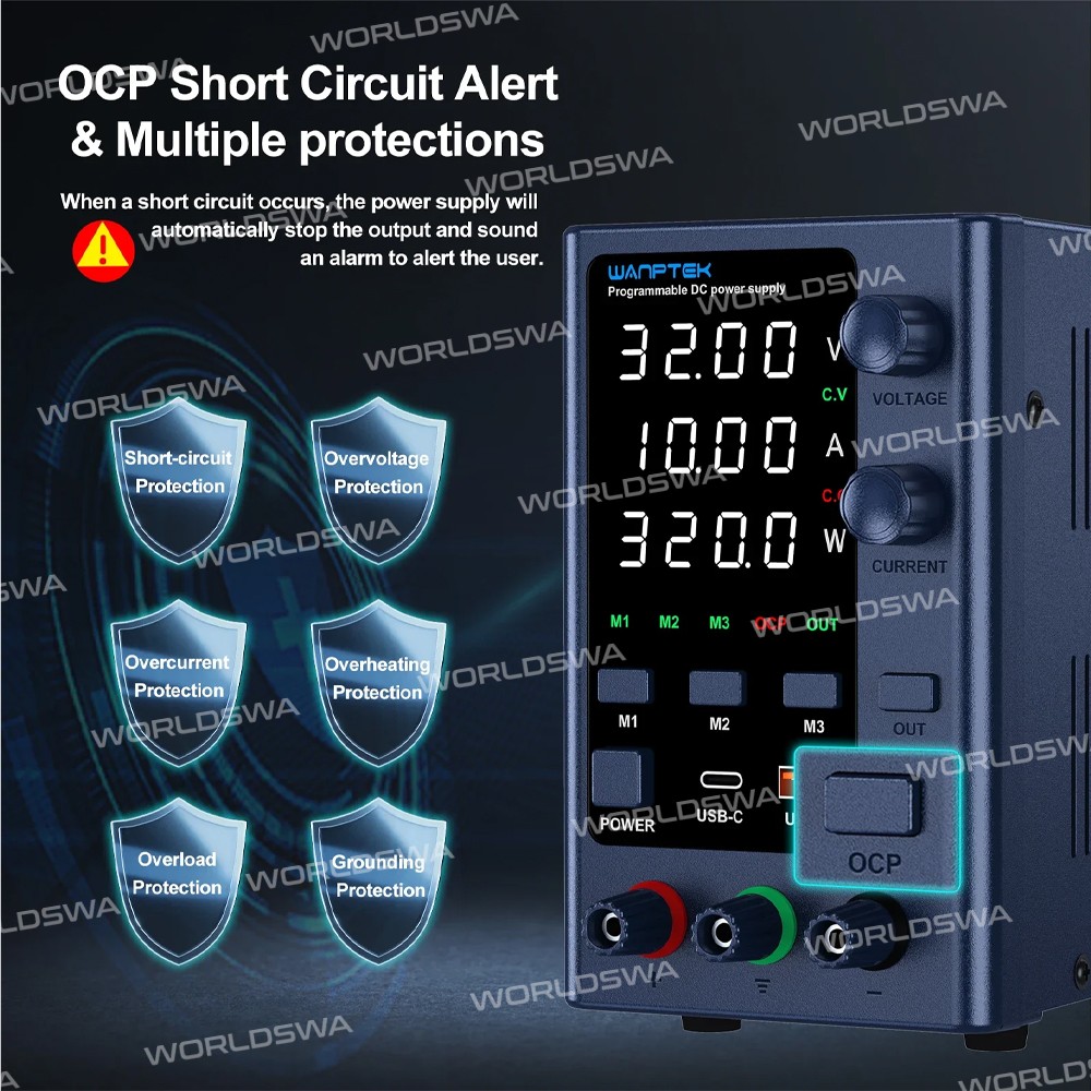 wanptek eps-series-adjustable-switching-dc-power-supply-with-usb-type-c-dual-interface-8