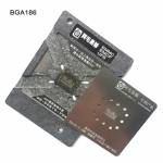 Amaoe 0.15MM EMMC EMCP UFS BGA153 BGA162 BGA169 BGA186 BGA221 BGA254 Reballing Stencil Plant Tin Ste
