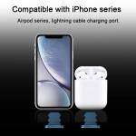 Aluminum Alloy Lightning Port Anti Dust Plug for iPhone/IPad/AirPods - 2Pcs