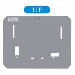 MaAnt LCD Screen Display IC Protection BGA Reballing Stencil for iPhone 11 to 13 Pro Max