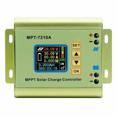 MPT-7210A MPPT Solar Controller CNC Boost Power Supply Module for 15~90V Battery Charging