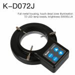 Kaisi 56 / 64 / 72 / 144 LED Adjustable Ring Illuminator Lamp for Stereo Zoom Microscope
