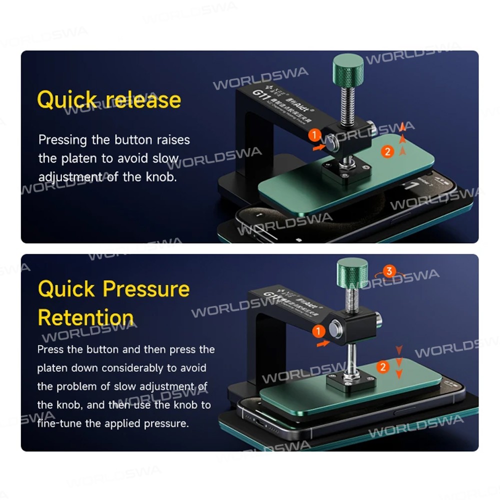 xinzhizao g11-360-rotation-pressure-retaining-dispensing-holding-fixture-for-mobile-phone-repair-7