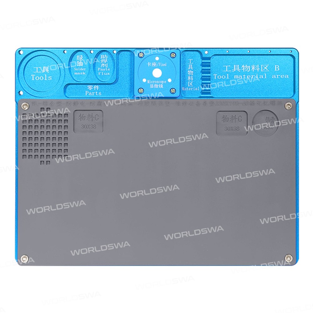 WL Aluminium Alloy Microscope Pad Mobile Phone Repair Maintenance Platform
