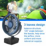 5inch 3-blades-desktop-lithium-battery-air-fan-cooling-blower-fan-electric-cooling-unit-home-applian