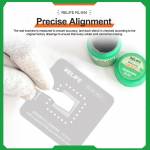 relife rl-044-android-cpu-tinned-bga-reballing-stencil-set-2