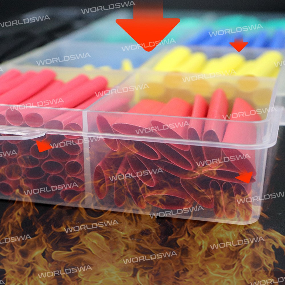 Multi-specification Insulating Heat Shrinkable Tube Combination Set for Cable Protection