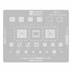 amaoe gle1-012mm-google-tensor-cpu-universal-series-bga-reballing-stencil