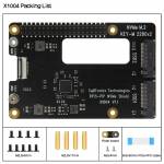 x1004 pcie-to-m2-nvme-protocol-dual-ssd-expansion-board-for-raspberry-pi-5-2