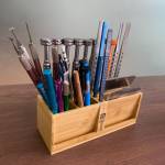 Amaoe M63 Bamboo Storage Stand Box Rack