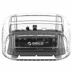 Orico 2 Bay SATA to USB 3.1 Transparent External HDD Docking Station for 2.5 / 3.5 inches HDD SSD
