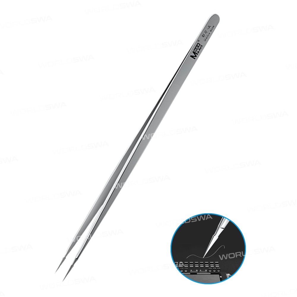 MaAnt Shadow Blade Series Hand-polished Non-magnetic Stainless Steel Tweezers
