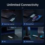 Orico M2R2 RGB Lighting Effect USB3.1 Gen2 10Gbps Aluminum M2 NVMe SSD Enclosure