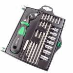 Pro'sKit SD-2314M 25-in-1 Multiple Angle Adjustment Ratchet Magnetic Screwdriver Sockets Set