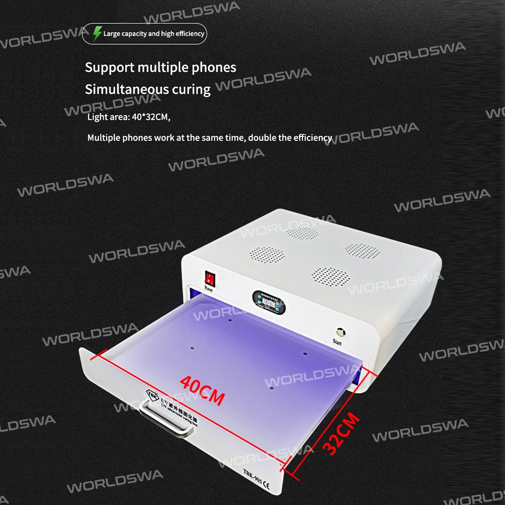 TBK-905 UV Ultraviolet Curing Box for LCD Screen Glass Laminating OCA Curing