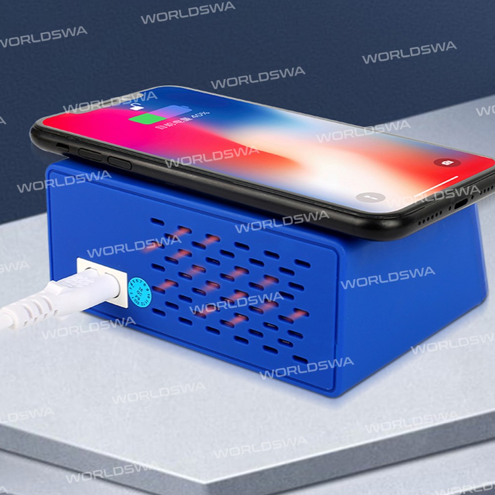 Mechanic iCharge 8 Pro 8-Port QC 3.0 Wireless Intelligent Fast Charging Station with LCD Display