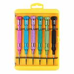 BST-9901S 6-in-1 S2 Steel Torque Screwdriver Set for Mobile Phone Disassemble Repair