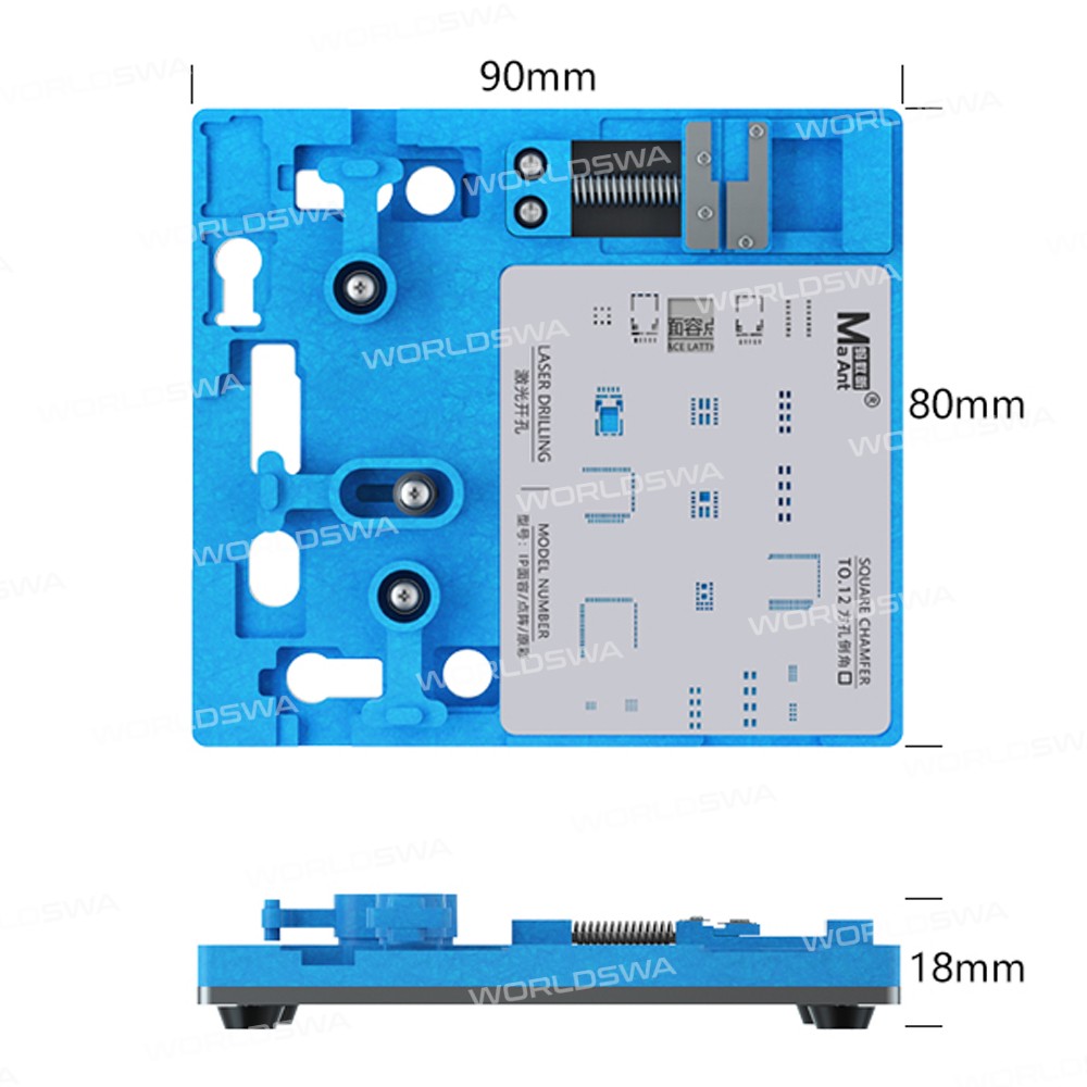 maant mr-01-face-id-dot-matrix-repair-fixture-for-iphone-x-to-16pro-max-new-add-prism-module-9