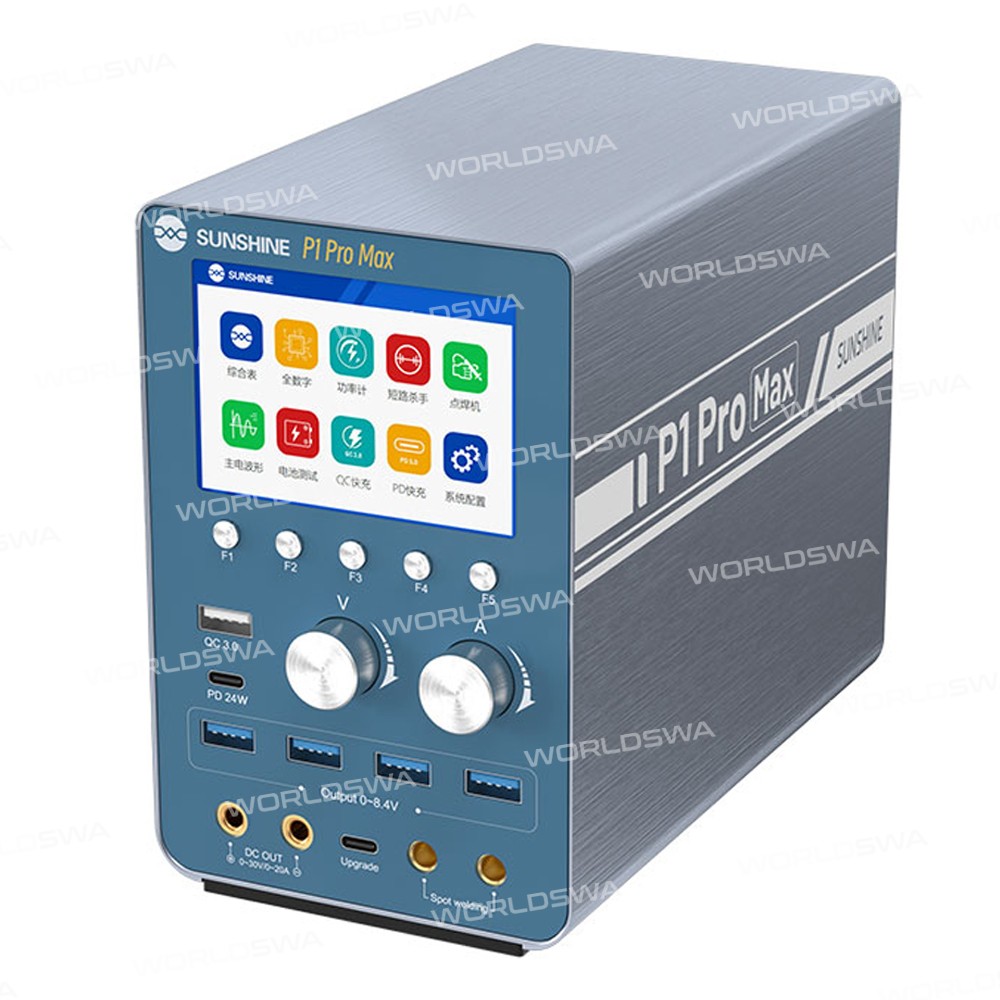 sunshine p1-pro-max-intelligent-regulated-power-supply-with-waveform-display-battery-spot-welding-3
