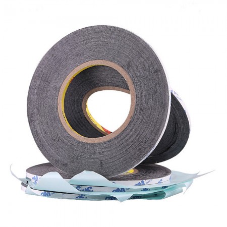 3M Double Sided Tape Black - 50M Adhesive Sticker Tape