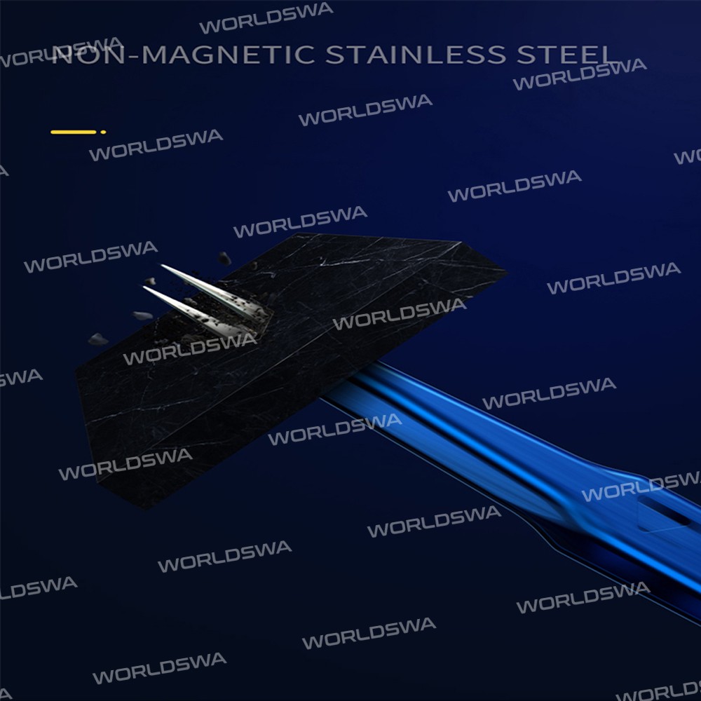 Mechanic Aac-14 Non-magnetic High Hardness 8 Hollows Heat-dissipating Stainless Steel Precise Tweeze