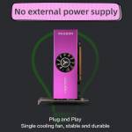 yeston rx6400-4g-d6-lp-4g-64bit-gddr6-graphics-card-with-hd-dp-output-ports-6