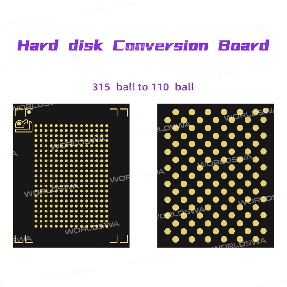 luban bga315-to-bga110-nand-conversion-board-for-iphone-ipad-mac-hard-disk-1