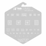 18 Kinds CPU BGA IC Reballing Stencil Kits for Samsung Phones