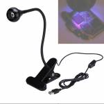 Small LED USB Ultra Violet Light Lamp Shadowless UV Glue Curing Lamp with Control Button and Fixed H