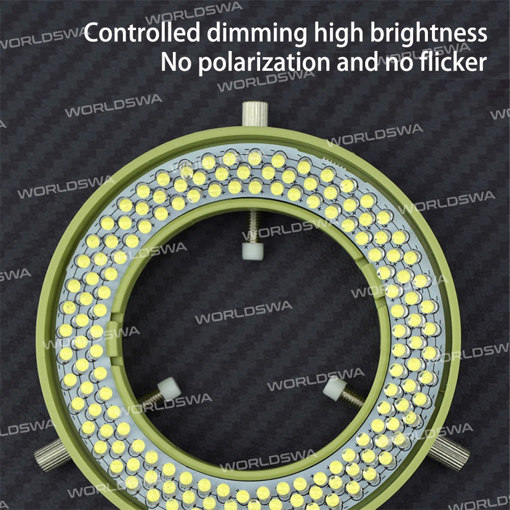 ycs adjustable-144-led-ring-light-for-binocular-trinocular-stereo-microscope-6