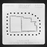 Amaoe 0.12mm BGA Reballing Stencil for Xiaomi 9 Pro PCB Motherboard Middle Layer Repair