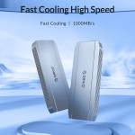 Orico DM2C3 SATA to USB M.2 SSD Aluminum Enclosure for M.2 SATA/NVMe SSD