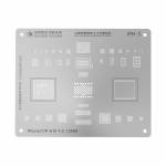 MiJing Reballing Stencil Plant Tin Steel Net for A10 iPhone 7 / 7 Plus