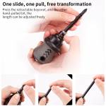 Luxianzi 2-in1 Mini Telescopic Combination Multi-function Strong Magnetic Ratchet Screwdriver