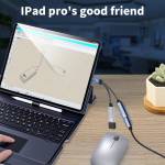 2-in-1 Multifunction Dual Port Type-C OTG Adapter Cable