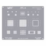 Maant iPad:7 0.12mm Square Chamfer BGA Reballing Stencil for iPad-A9/A10X Series