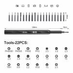 BEST BST-8930B 22in1 Precision Magnetic Screwdriver Bits Set for Phone MacBook Mobile Phone Tablet P
