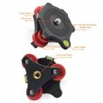 aluminum alloy-tripod-leveling-base-adjustable-tripod-head-5