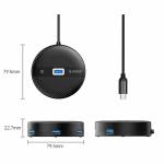 orico ys1-c2-usb-c-to-usb-a-4-port-desktop-type-usb-30-5gbps-high-speed-expansion-hub-2