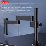 luowei lw-017-360-rotating-folding-lifting-microscope-universal-metal-bracket-arm-2