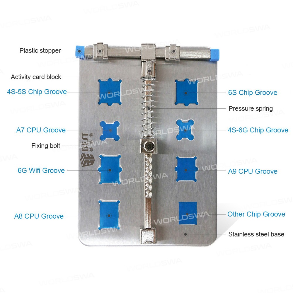 bst 001d-universal-pcb-holder-fixture-with-ic-groove-for-phone-motherboard-ic-chip-repair-3