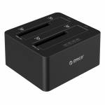 Orico 6629US3-C 2.5 / 3.5-inch SATA to USB 3.0 Double-bay Hard Drive Docking Station with Offline Cl